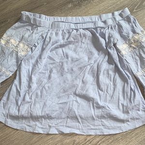 Off the shoulder top